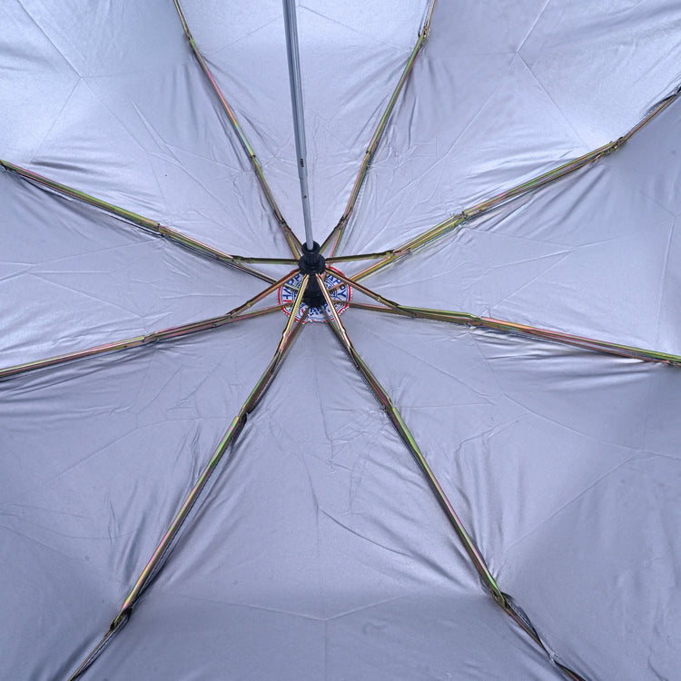 MENS 3 FOLD MANUAL UMBRELLA - 21.5x8