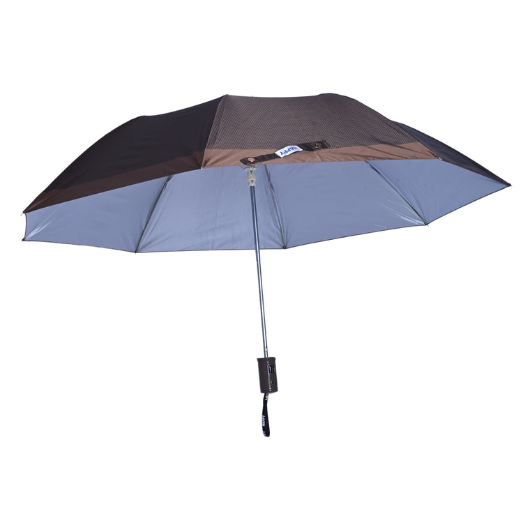 MENS 2 FOLD AUTO UMBRELLA - 25x8 - PRINTED