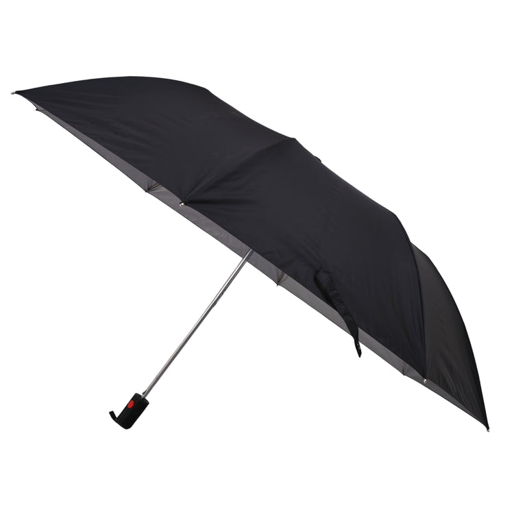 28x8 2 Fold Happy Black Silver Premium